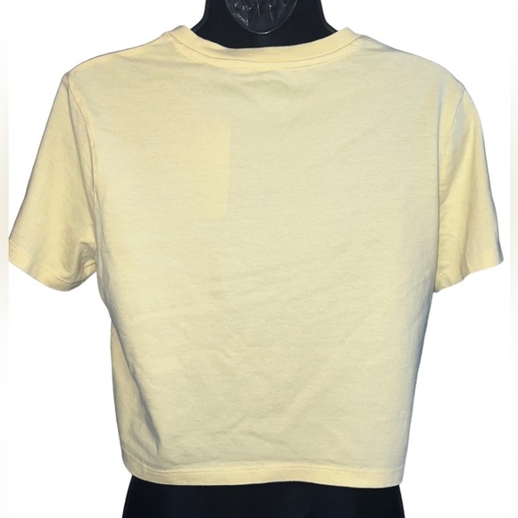 Levi’s Silver Tab Cropped Jordie tee yellow, size S - Picture 2 of 7